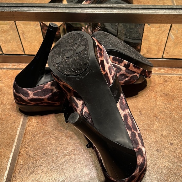 NWOT Carlos Santana Open Toe Booties - Picture 7 of 8